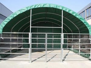  Hala namiotowa dla bydła 