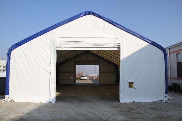 Duży, profesjonalny namiot wojskowy