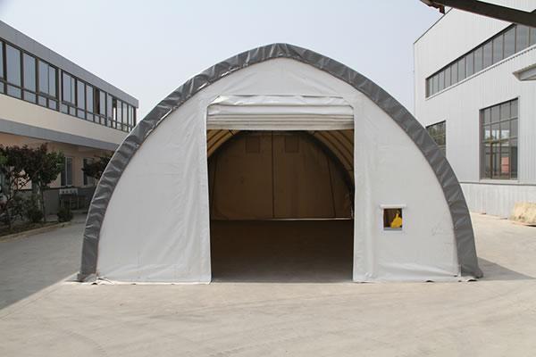 Ognioodporny, łatwy w montażu namiot