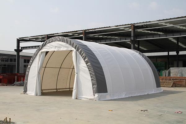 Szybka dostawa- namiot pokryty PCV